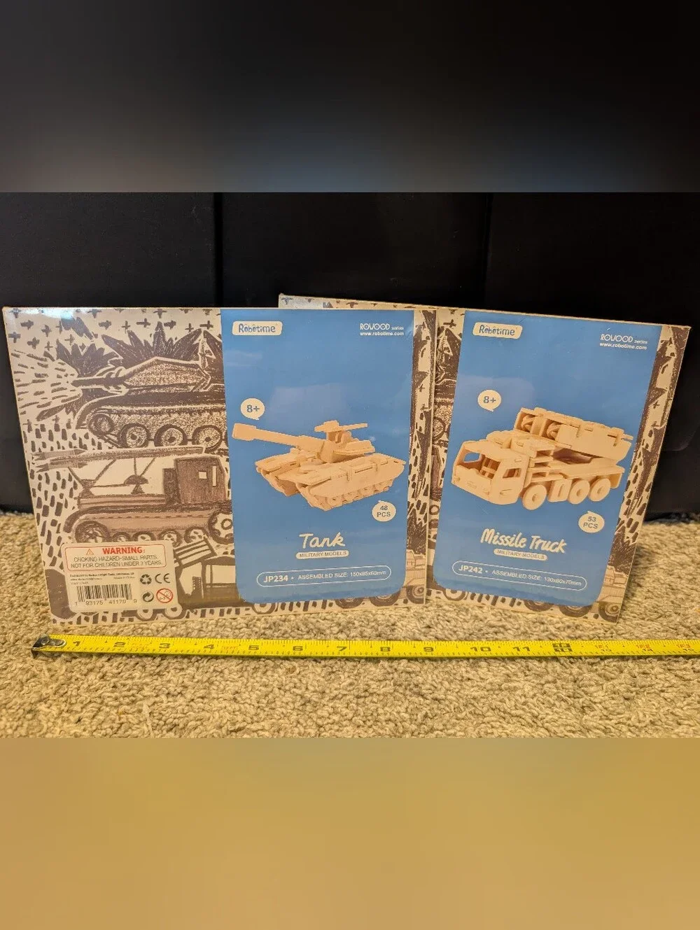 NWT Hot Wheels Opel GT Model Kit & Small Wood Models.